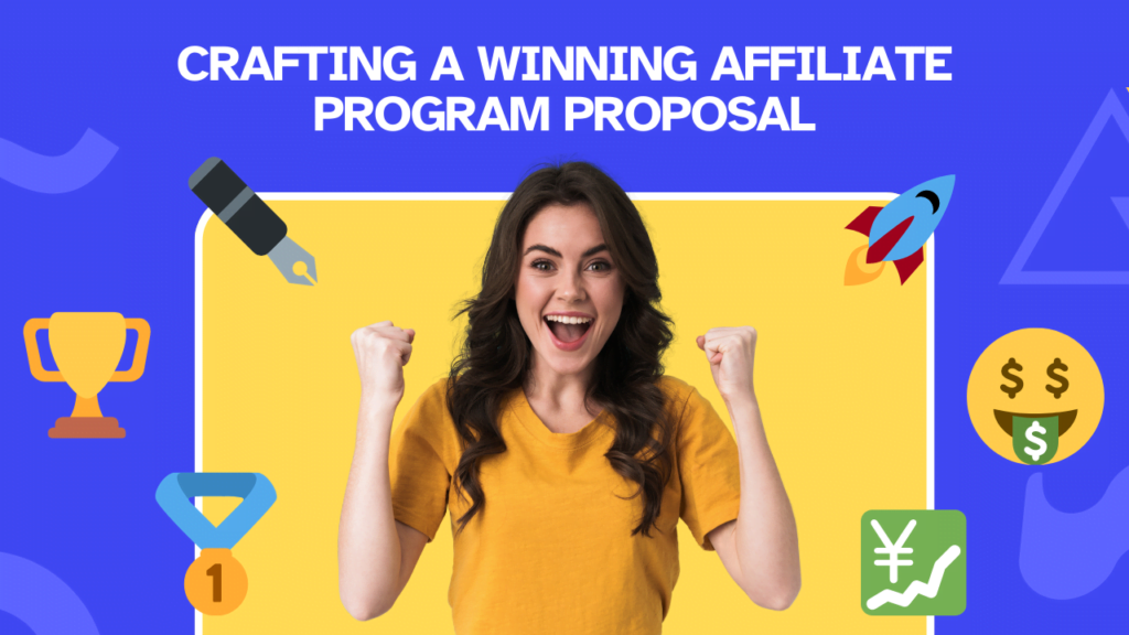 Expert crafting an affiliate program proposal